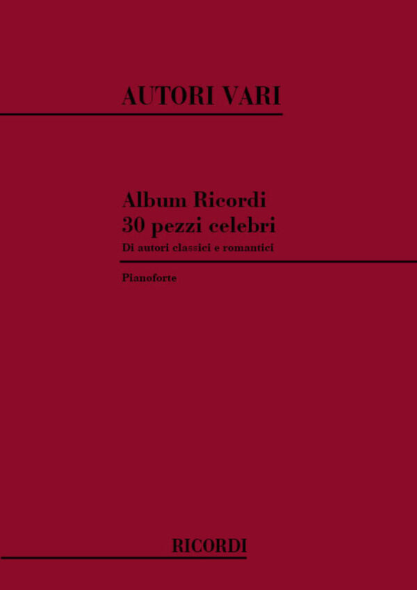 album-ricordi-30-pezzi-celebri