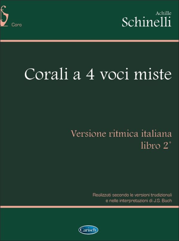 bach-schinelli-corali-4-voci-volume-2-carisch