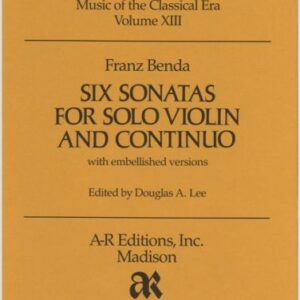 benda-six-sonatas-violin-continuo-ar-editions