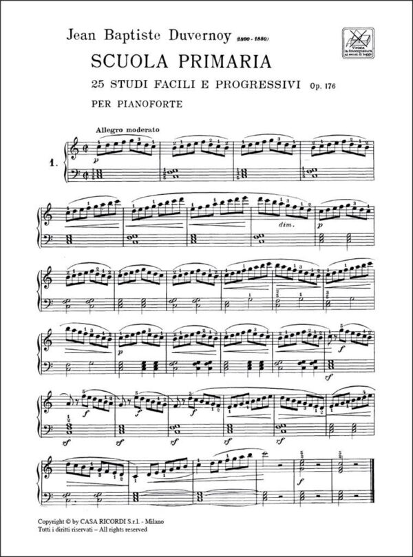 duvernoy-scuola-primaria-opera-176-pianoforte-ricordi