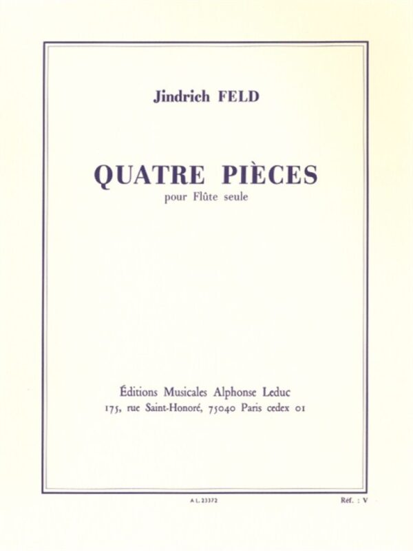 feld-quatre-pieces-flauto-traverso-leduc