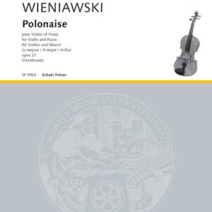 wieniawski-polonaise-polacca-violino-pianoforte-schott