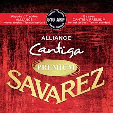 Set per chitarra Savarez Alliance Cantiga Premium 510ARP, bassi cantiga Premium, cantini carbonio, normal