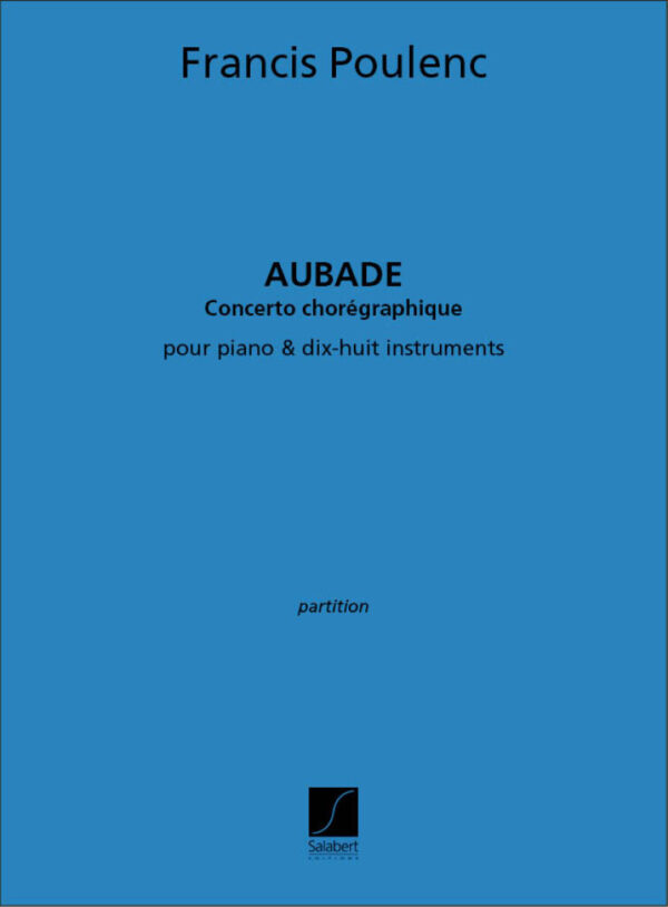 poulenc-aubade-partitura-salabert