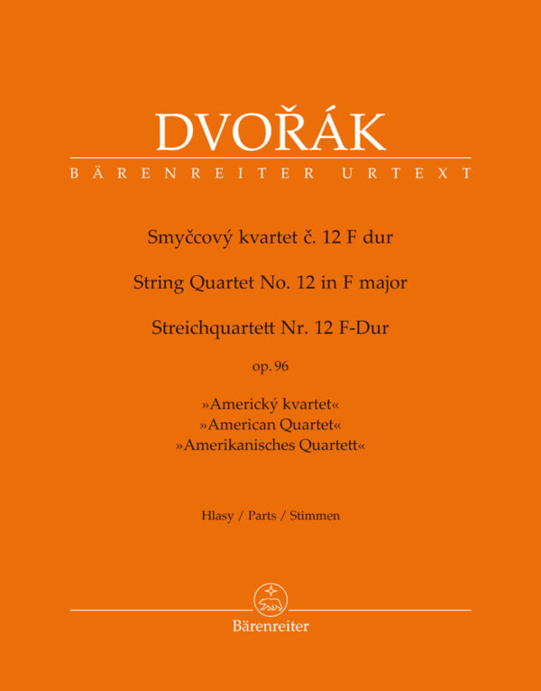 dvorak-american-quartet-opera-96-barenreiter