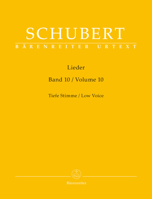 schubert-lieder-10-low-voice-barenreiter