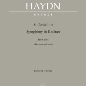 haydn-sinfonia-44-partitura-barenreiter
