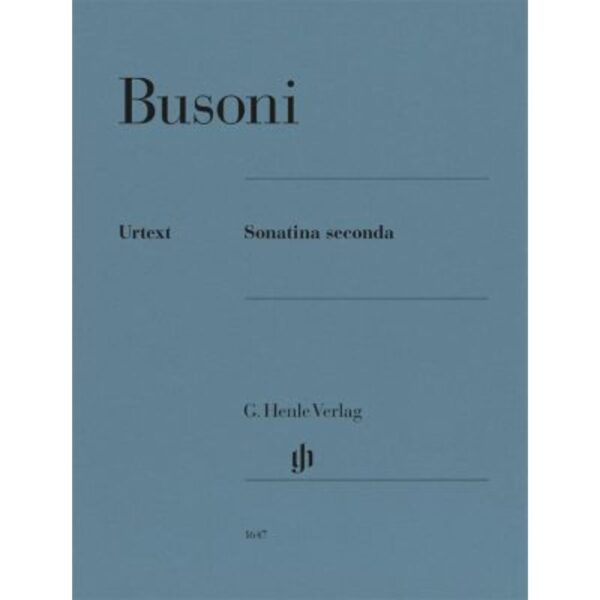 BUSONI SONATINA SECONDA